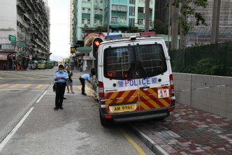 涉事警車。