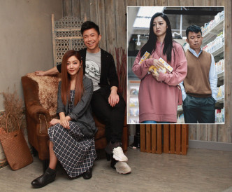 詩雅和Hanjin在ViuTV新劇《歎息橋》中首度合作。