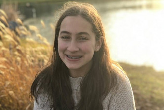 14歲的Eirelyn上月20發生雪橇事故。網上圖片