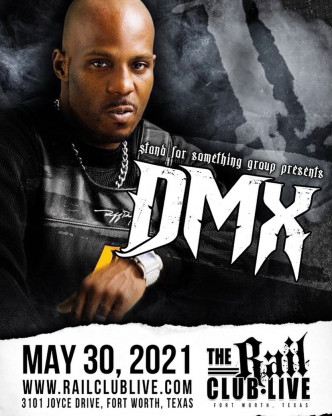 DMX上月在其社交网上载下月底举行的演唱会宣传海报。
