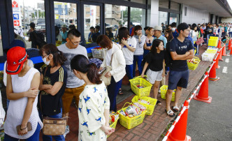 近7000人札幌市避難。AP