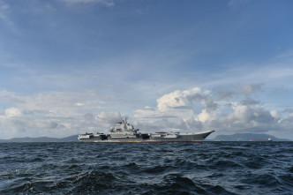 遼寧艦第一次向公眾開放。