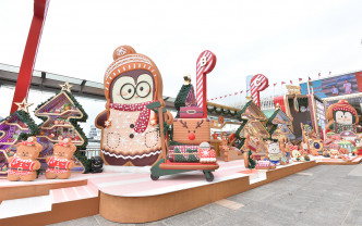 海港城的圣诞装置由明日起展示。海港城图片