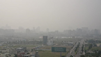 台中市空气污染严重。FB爆料公社