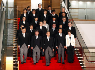菅義偉新上任首相一職。AP資料圖片