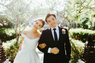 千雪BB於2019年下嫁青梅竹馬的醫生男友Justin。