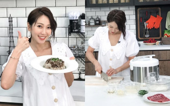 Jessica首次主持烹饪节目《台湾煮家蔡》。