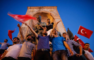 2016年土耳其发生流产政变。AP图片