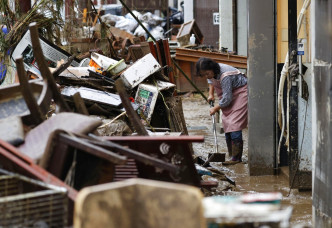 九州人吉市灾情严重。AP图片