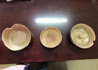 被发现出土的瓷碗有2,500年历史。网图
