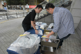 警方檢獲市值110萬元毒品。黃文威攝