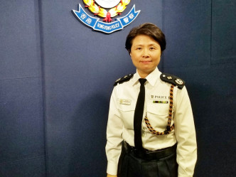 林郑月娥指刘赐蕙（图）在警队服务长达35年，表现出卓越的领导才能、专业能力和坚毅精神。资料图片