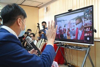 香港漁民業界與北京農業農村部、廣東省農業農村廳舉行視像會議。