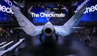 俄第五代战斗机「Checkmate」。路透社图片