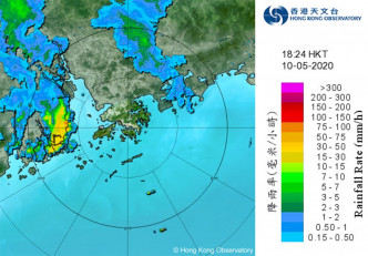 天气雷达图像