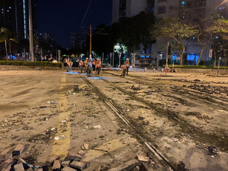 港铁多个车站被破坏。港铁图片