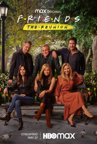 《Friends: The Reunion》將於明日登陸HBO Max，香港觀眾可在NowTV HBO GO收看。