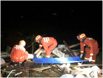 龙卷风凌晨袭海南，相关排查搜救工作目前仍在继续。网图