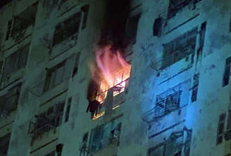 白田邨火災釀成1死12傷。
