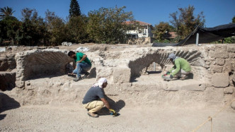 考古团队在遗址发掘了2年。路透社图片