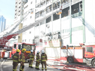 大火造成2名消防员殉职。资料图片