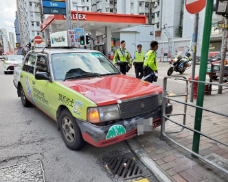 现场为深水埗东沙岛街与元州街交界。