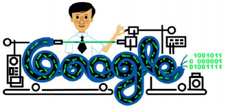 香港Google網站推出動畫表揚高錕早於1966年發表劃時代的光纖通訊研究論文。