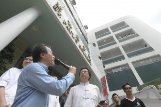 圣保罗书院旧生声援学生罢课。