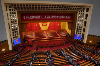 外交部指中央是香港民主制度發展主導者和推動者。AP圖片