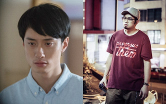两位香港代表刘俊谦（左）和Heyo（右）将与其馀3位台湾演员力争「最佳新演员」奖。