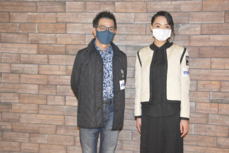 袁富華和蔡思韵在確診商場更需小心防疫。