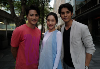 黄庭锋同何广沛及李佳芯合作拍过电视剧《爱美丽狂想曲》。
