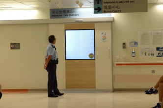 青年目前留医威院深切治疗部，有警员在场驻守。