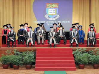 因应新冠肺炎疫情，香港大学今日以网上形式举行2020-21学年入学礼。港大图片