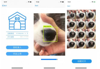 曠視科技推出寵物鼻紋識別，狗也能進行身份識別了。（網圖）