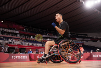 陳浩源同樣會出席東京殘奧閉幕禮。 香港殘疾人奧委會暨傷殘人士體育協會圖片