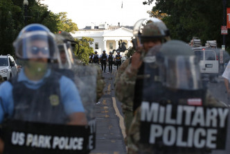 特朗普下令國民警衛軍撤離華盛頓。AP資料圖片