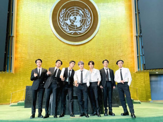 BTS早前第3次于联合国演讲。
