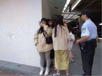 4名失聯女孩在廣東廣州天河區一車站被找到。 網圖
