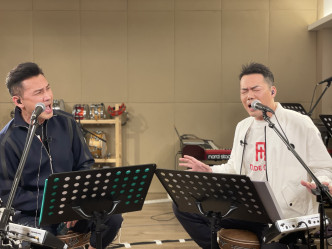 暌違15年再合作的林文龍與天華首次同台「開金口」獻唱。