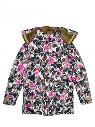 Gucci x The North Face系列别注印花图案羽绒外套，充满节日色彩。 $19,600