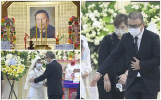 TVB主席許濤親到靈堂告別衞世輝。