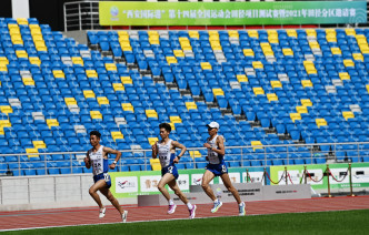 今屆全運會由陝西舉辦。圖為陝西的田徑比賽場地。新華社圖片