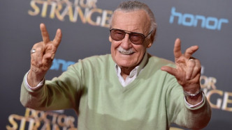 有「Marvel之父」称号的Stan Lee。AP图片