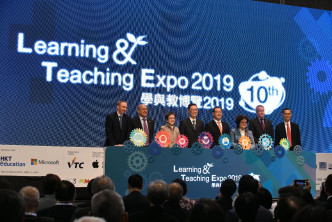 楊潤雄出席「學與教博覽2019」開幕典禮 。