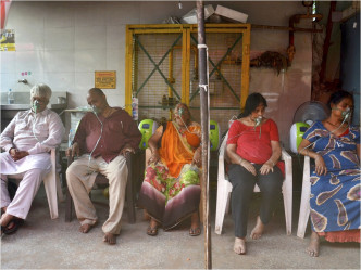印度疫情失控。AP资料图片