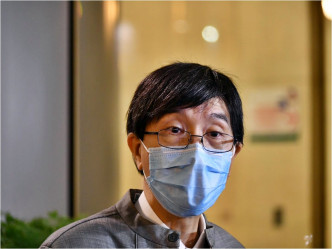袁國勇表示醫護人員很大機會是替病人心肺復甦時受感染。盧江球攝