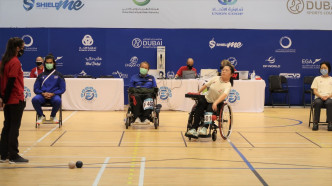 張沅(右)取得女子BC4級冠軍。相片由香港殘疾人奧委會暨傷殘人士體育協會提供