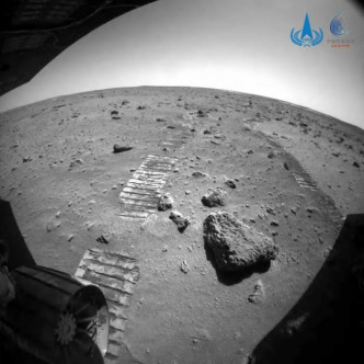 「祝融號」火星車已在火星表面工作82個火星日。中國探月與航天工程中心微信公眾號相片