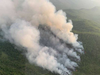 大興安嶺3天發生8宗森林大火。新華社
